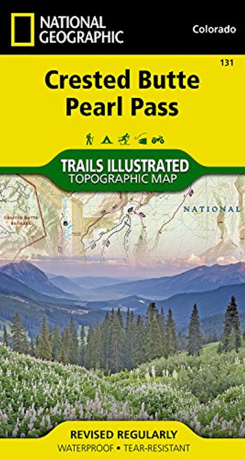 Crested Butte, Pearl Pass (National Geographic Trails Illustrated Map)