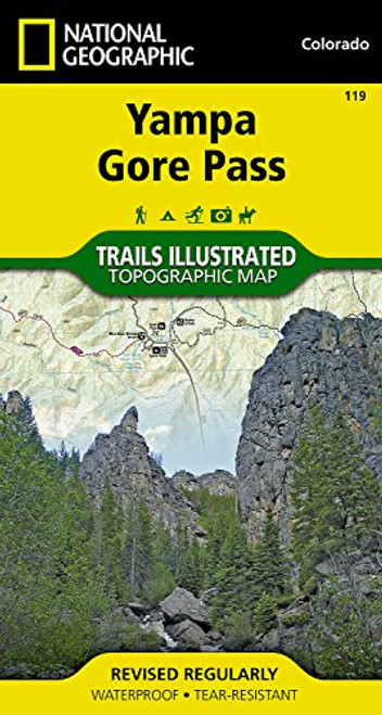 Yampa, Gore Pass (National Geographic: Trails Illustrated Map #119)