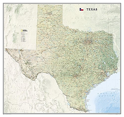 Texas [Laminated] (National Geographic Reference Map)