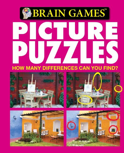 Brain Games Picture Puzzles: How Many Differences Can You Find? (Brain Games (Unnumbered))