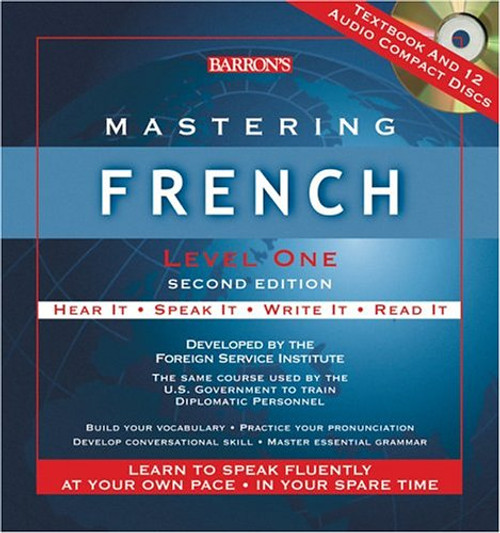 Mastering French Level One with Audio CDs (Mastering Series/Level 1 Compact Disc Packages)