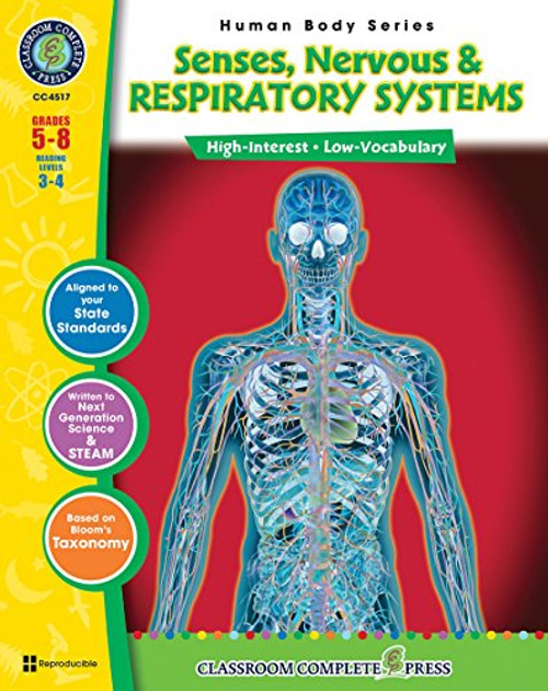 Senses, Nervous & Respiratory Systems Gr. 5-8 (Human Body) - Classroom Complete Press