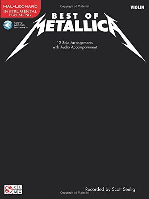 Best of Metallica for Violin: 12 Solo Arrangements with CD Accompaniment