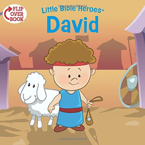 David/Esther Flip-Over Book (Little Bible Heroes)