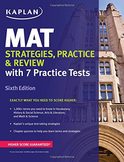 MAT Strategies, Practice & Review (Kaplan Test Prep)