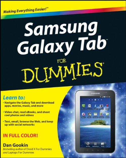 Samsung Galaxy Tab For Dummies