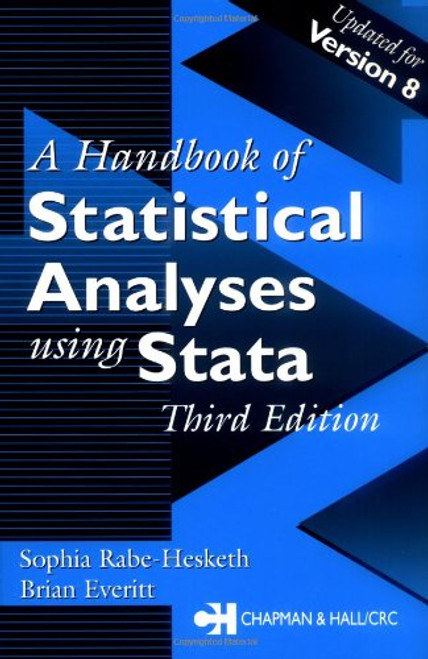 Handbook of Statistical Analyses Using Stata, Third Edition (English and Chinese Edition)
