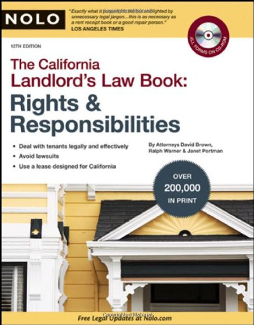 California Landlord's Law Book: Rights & Responsibilities