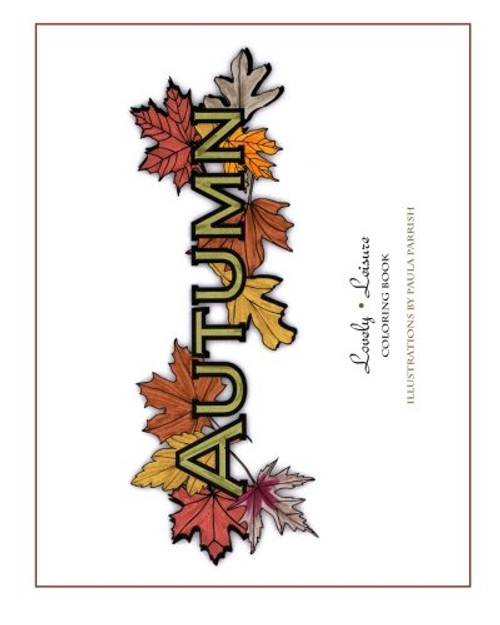 Autumn: Lovely Leisure Coloring Book