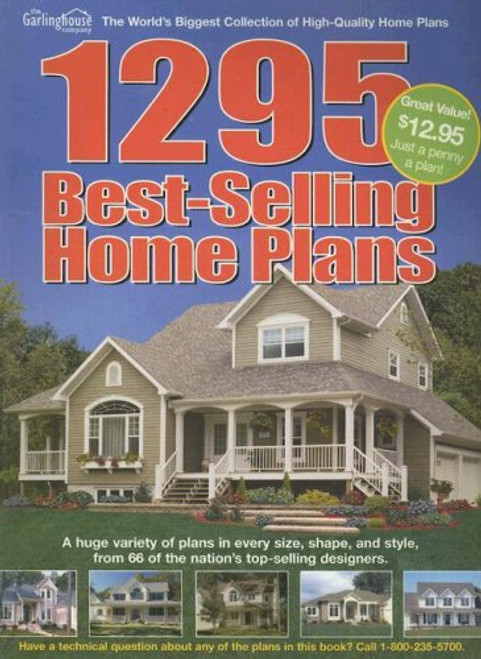1295 Best-Selling Home Plans (Country & Farmhouse Home Plans)