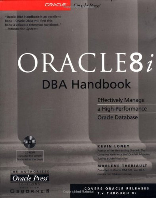 Oracle 8I Dba Handbook (Oracle Press Series)