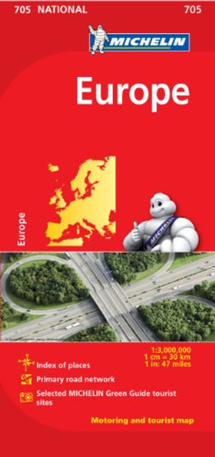 Michelin Europe Map 705 (Maps/Country (Michelin))