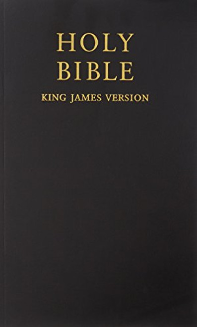 HOLY BIBLE: King James Version (KJV) Popular Gift & Award Black Leatherette Edition