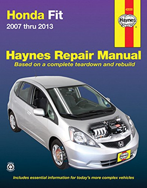 Honda Fit 2007 thru 2013 (Haynes Repair Manual)