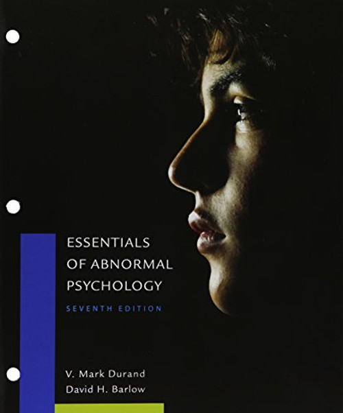 Bundle: Essentials of Abnormal Psychology, Loose-Leaf Version, 7th + MindTap Psychology, 1 term (6 months) Printed Access Card