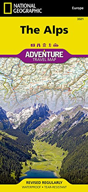 Alps (National Geographic Adventure Map)