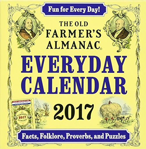 The Old Farmer's Almanac 2017 Everyday Calendar