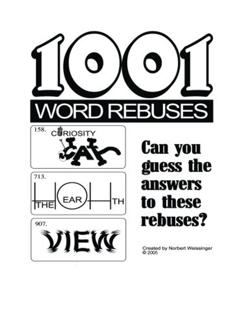 1001 Word Rebuses