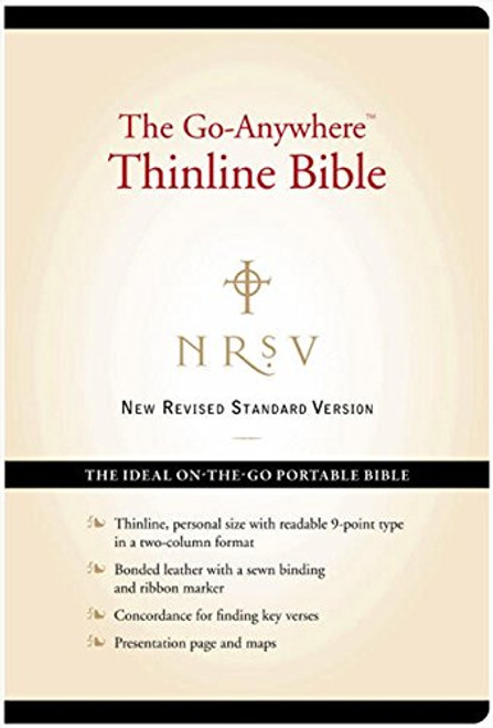 NRSV  The Go-Anywhere Thinline Bible [Black]