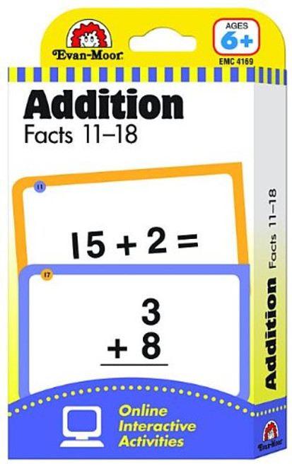 Flashcards: Addition Facts 11-18 (Learning Line Flashcards)