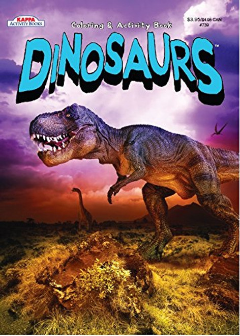 Dinosaurs - Coloring & Activity Book - T-Rex
