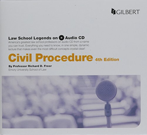 Law School Legends Audio on Civil Procedure (Law School Legends Audio Series)