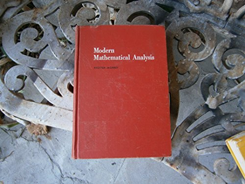 Modern Mathematical Analysis
