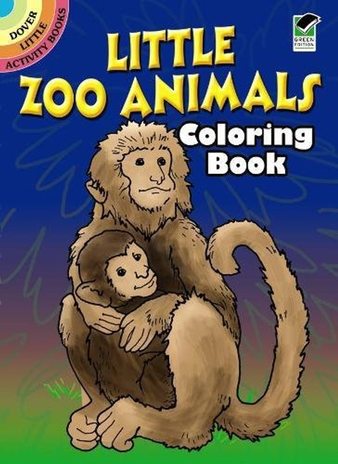 Little Zoo Animals Coloring Book (Dover Little Activity Books)