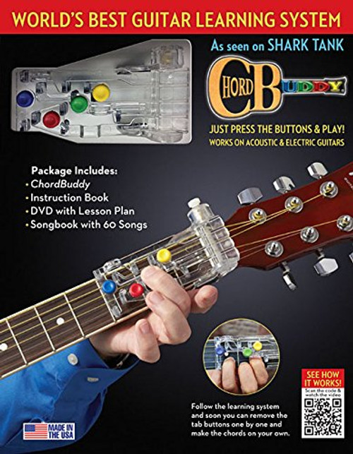 ChordBuddy Learning System  Edition: Includes Color-Coded Songbook, Updated DVD and Revamped Packaging!