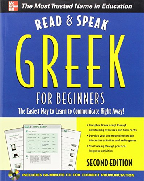 Read and Speak Greek for Beginners with Audio CD, 2nd Edition (Read and Speak Languages for Beginners)