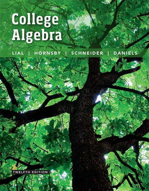 College Algebra (12th Edition)