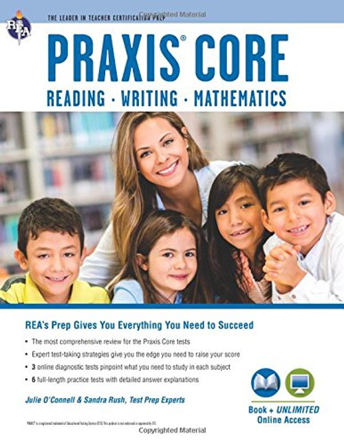 Praxis Core Academic Skills for Educators Tests: Book + Online (PRAXIS Teacher Certification Test Prep)