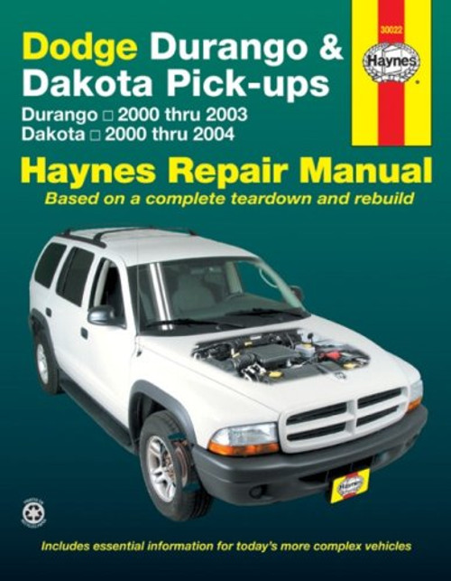 Dodge Durango 2000-2003, Dodge Dakota 2000-2004 (Hayne's Automotive Repair Manual)