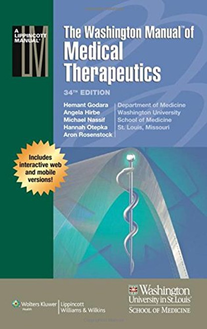 The Washington Manual of Medical Therapeutics, Print + Online