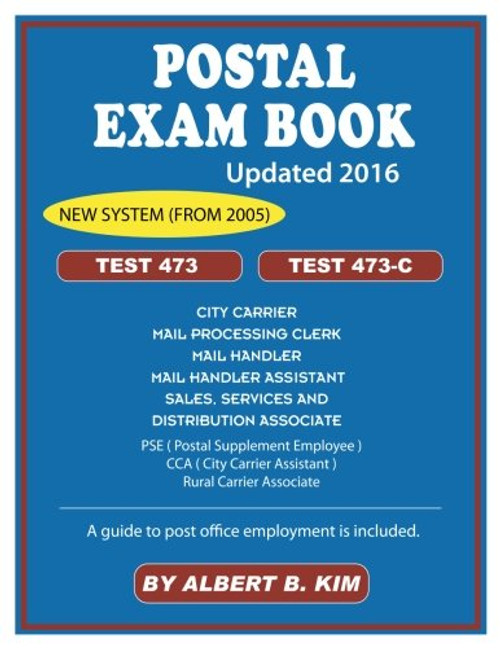 Postal Exam Book for Test 473 and 473-C