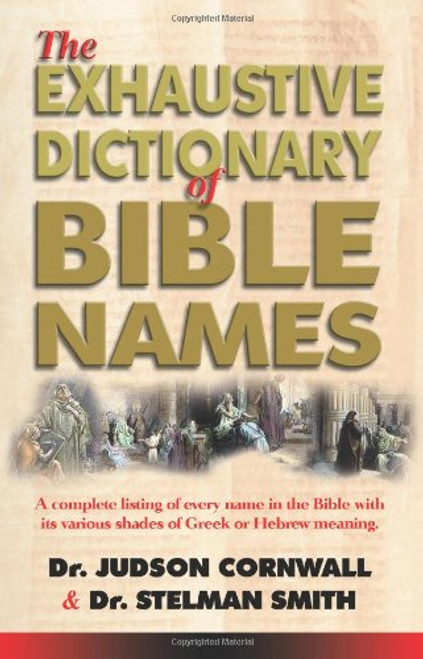 Exhaustive Bible Names Dictionary