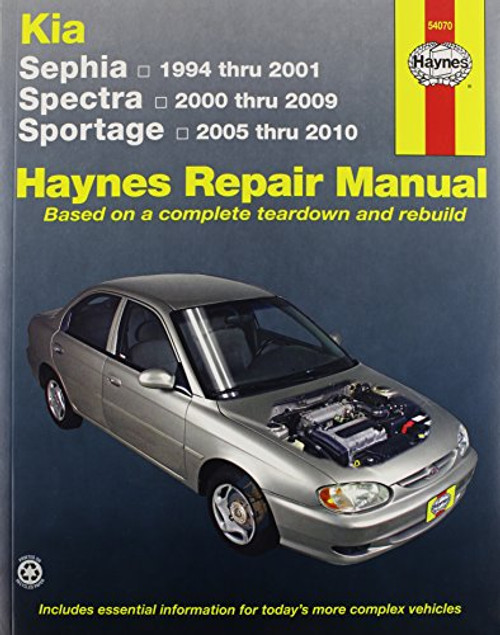 Kia Sephia, Spectra & Sportage automotive repair manual (Haynes automotive repair manual series)