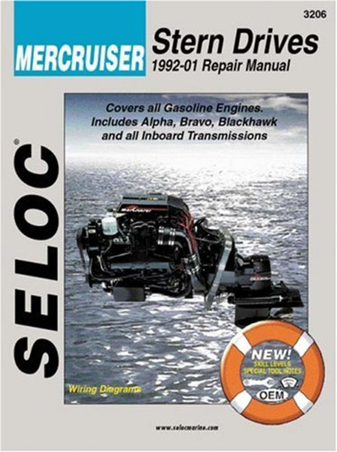 Mercruiser Stern Drives 1992-2001 Repair Manual