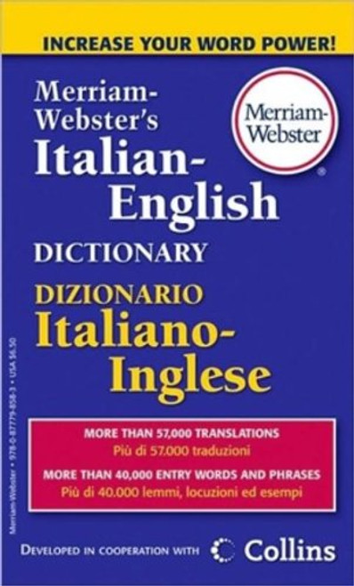 Merriam-Webster's Italian-English Dictionary (Italian and English Edition)