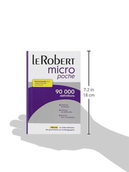 Dictionnaire Le Petit Robert Micro Poche (French Edition)