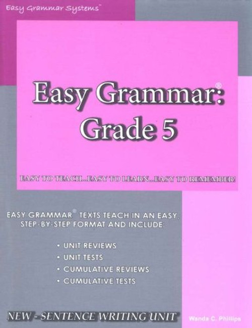 Easy Grammar: Grade 5, Teacher Edition