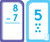 Subtraction 0-12 Flash Cards