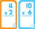 Multiplication 0-12 Flash Cards, Ages 8+, Grades 3-4, 55 problem cards, travel-friendly & self-storing, with easy-sort design