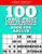 100 Large-Print Easy to Medium Numbricks Puzzles Book For Adults: One puzzle per page with room to work (Volume 4)
