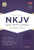 NKJV Large Print Compact Reference Bible, Purple LeatherTouch