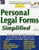 Personal Legal Forms Simplified: The Ultimate Guide to Personal Legal Forms (Law Made Simple Series)