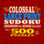 The Colossal Book of Large Print Sudoku: Medium to Hard Level, 500 Puzzles (Volume 2)