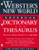 Webster's New World Notebook and Thesaurus Dictionary