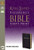 KJV, Reference Bible, Giant Print, Bonded Leather, Black, Indexed, Red Letter Edition (King James Reference Line)