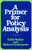 A Primer for Policy Analysis